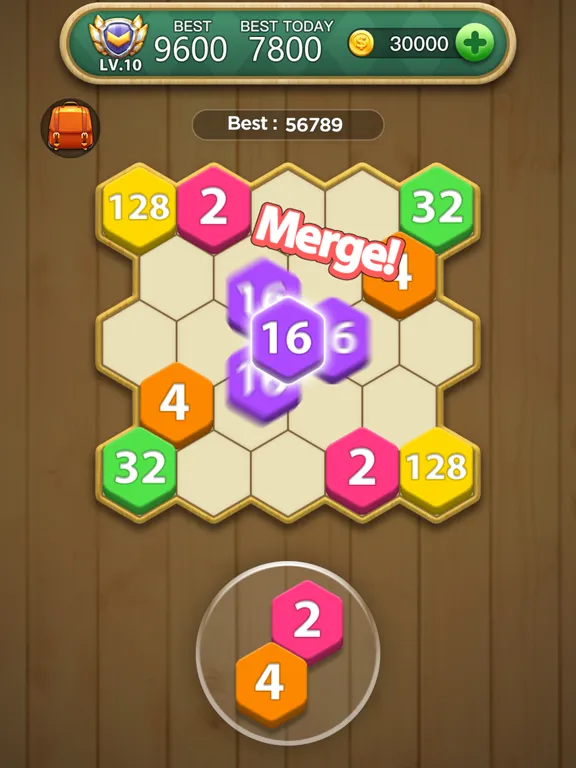 Hexa Number Puzzle iPad  Screenshots