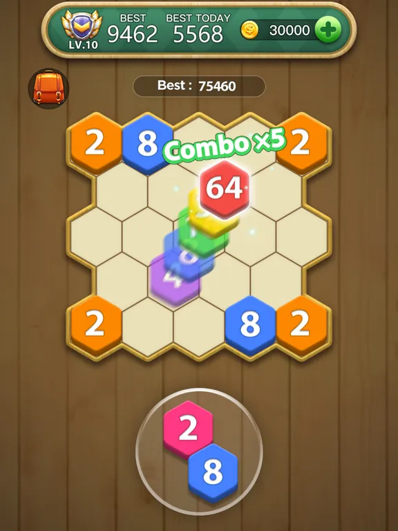Hexa Number Puzzle iPad  Screenshots