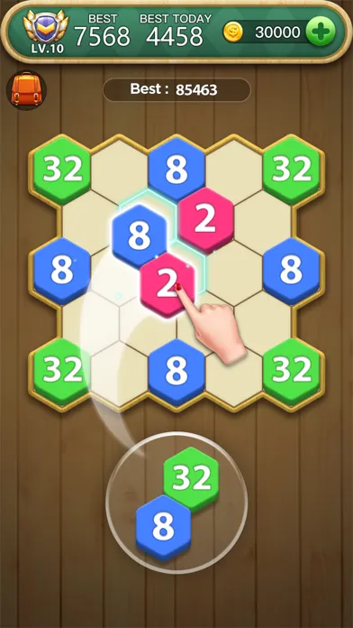 Hexa Number Puzzle Screenshots