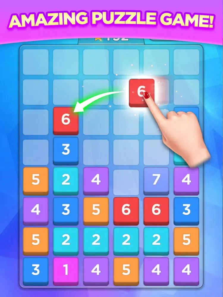Merge Puzzle ‏‏‎‎‎‎ iPad  Screenshots