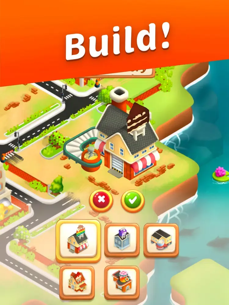 Factory Corp - Match and Build iPad  스크린샷