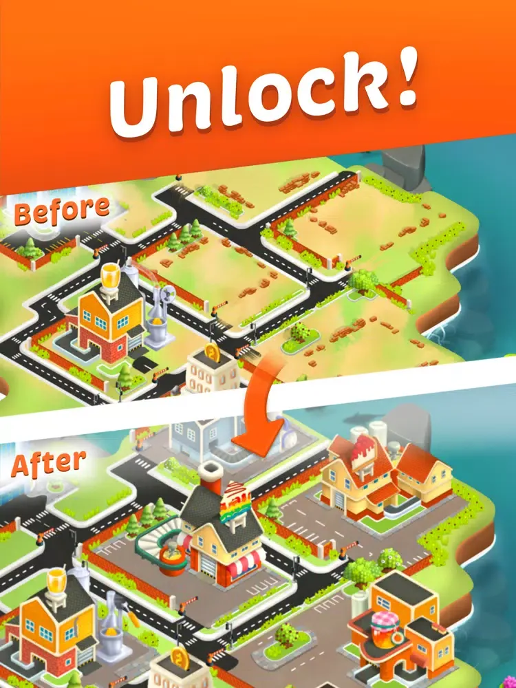 Factory Corp - Match and Build iPad  스크린샷