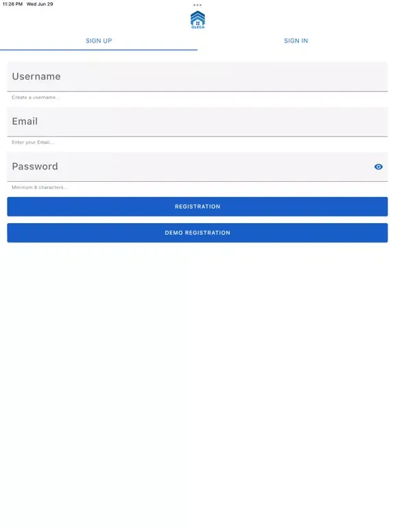 Glearning Center iPad 应用截图