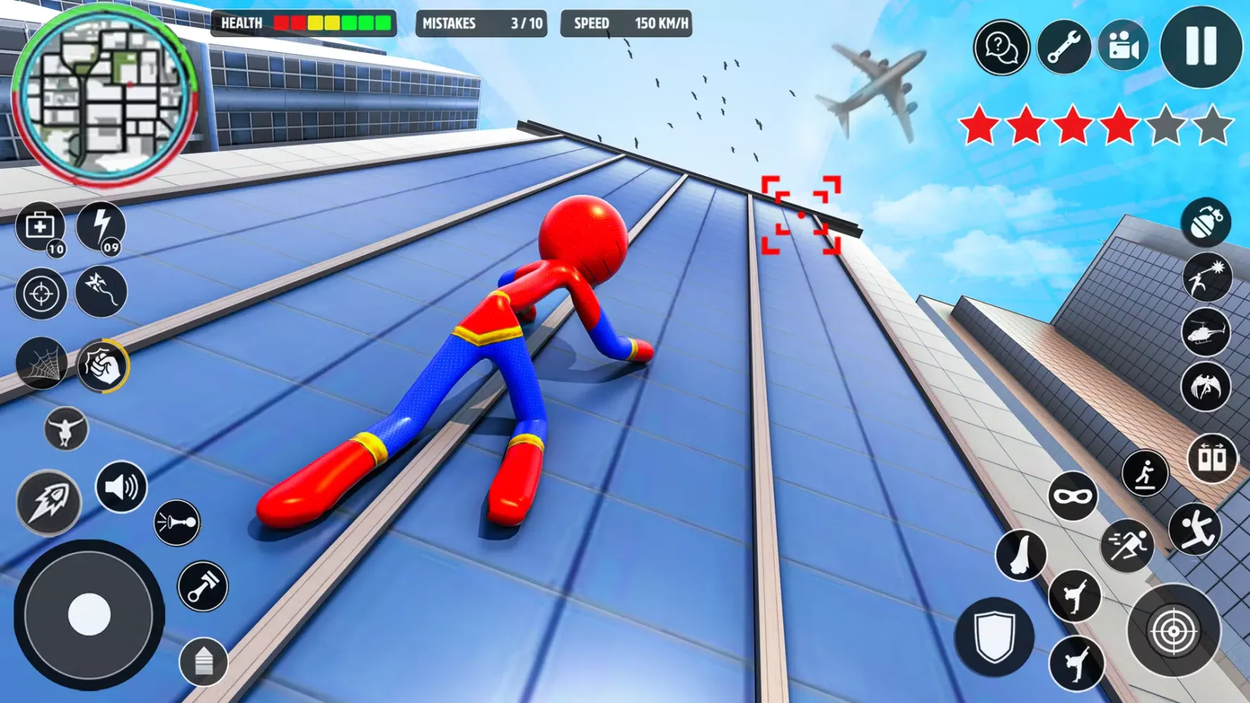 Spider Hero Man: Stickman Game Screenshots