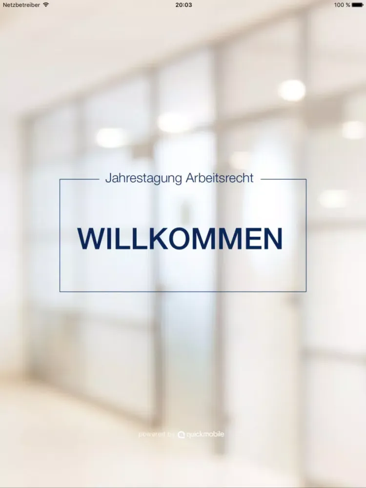 Скриншоты Jahrestagung Arbeitsrecht 2019 iPad 