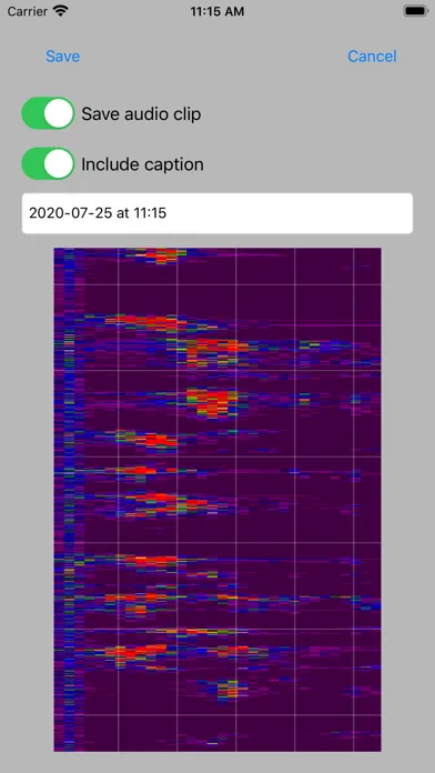 Audio Spectrum Viewer Screenshots