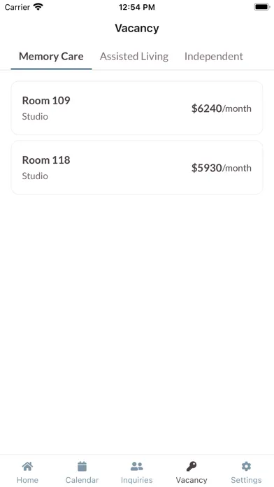 Aline CRM Screenshots