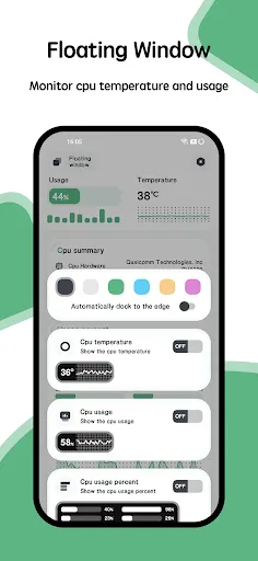 CPU Monitor - temperature Screenshots