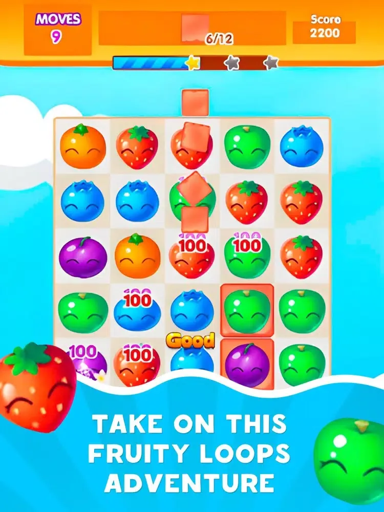 Fruity Loot – Sweet Candy iPad  স্ক্রিনশট
