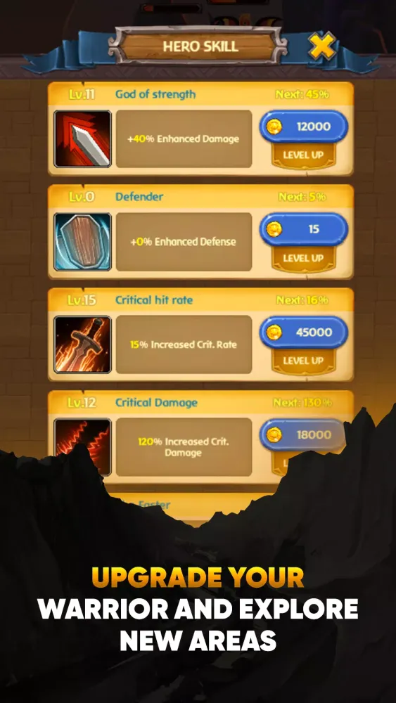 Fantasy Dungeon Heroes应用截图