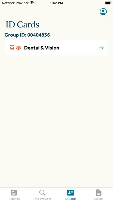 ภาพหน้าจอของ Guardian® Dental & Vision