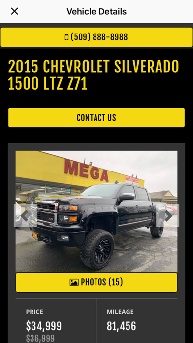 ภาพหน้าจอของ Mega Auto Sales
