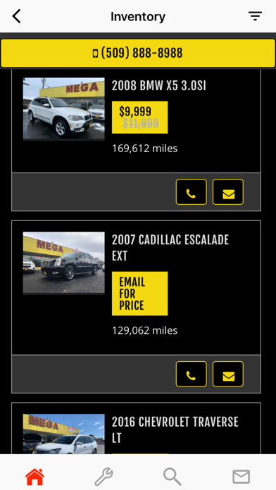 ภาพหน้าจอของ Mega Auto Sales