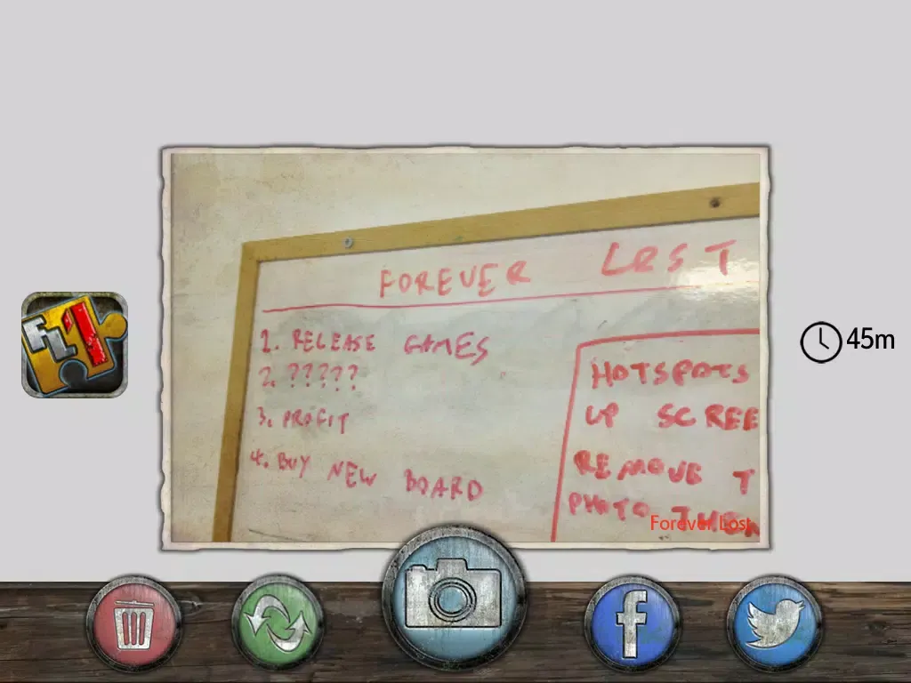 Forever Lost Camera iPad  स्क्रीनशॉट