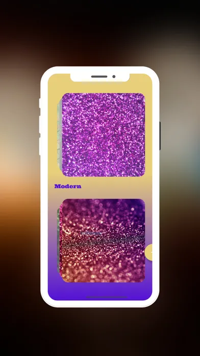 Captures d'écran de Glitter Wallpapers Glitzy