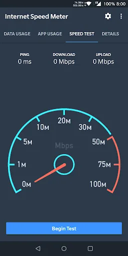 Internet Speed Meter スクリーンショット