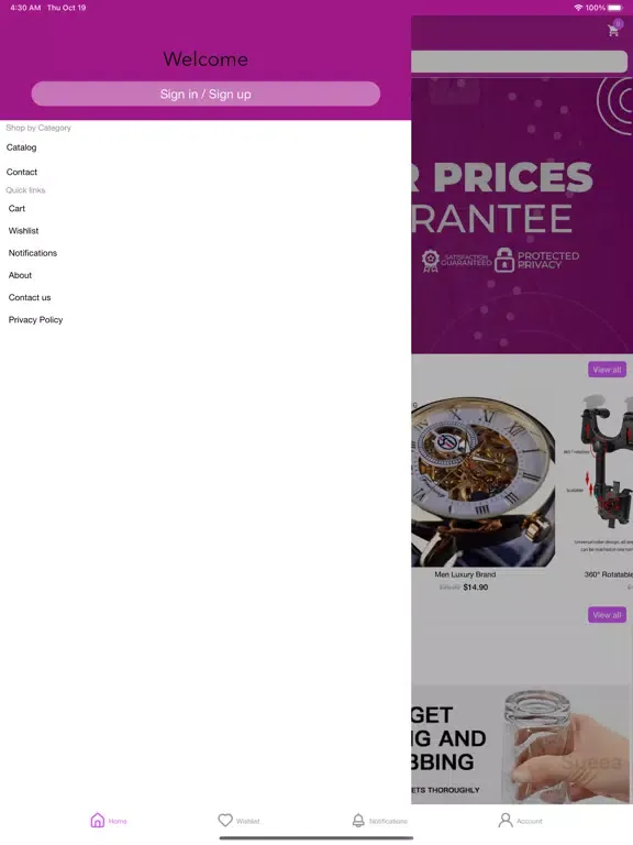 Glitz&Glam Bling Boutique iPad  스크린샷