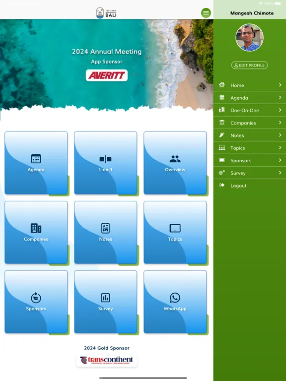 AGM 2024 Bali GLNK / GLVNET iPad  스크린샷