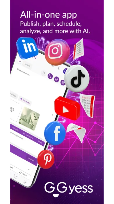 Captures d'écran de GGyess Social Suite