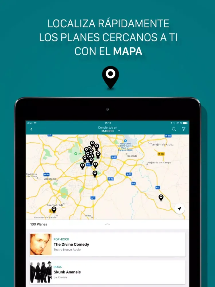 Zrzuty ekranu Guía del Ocio iPad 