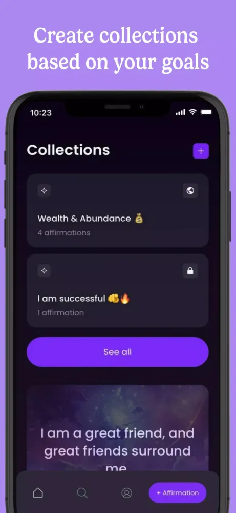 Avra Affirmations سکرین شاٹس