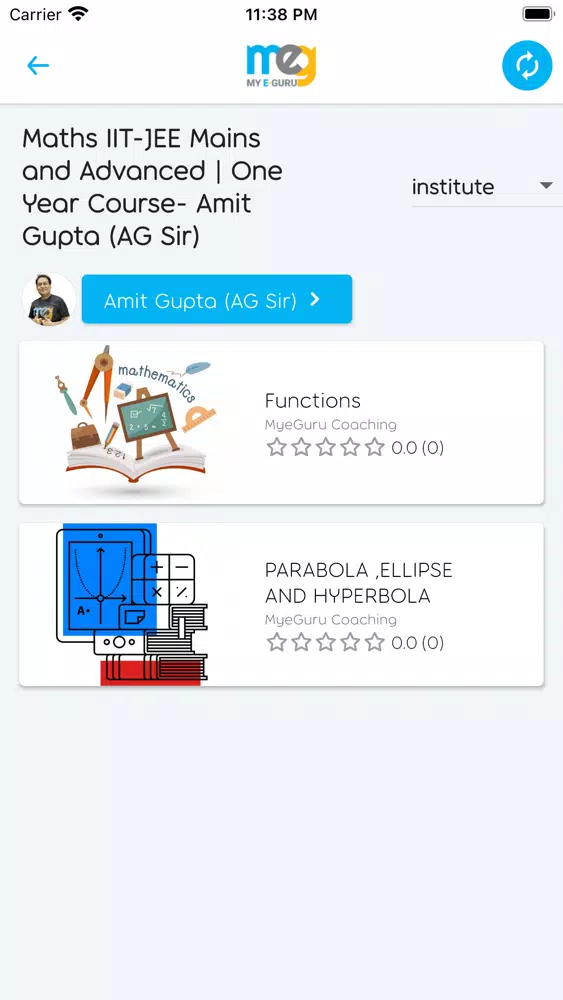 Ảnh chụp màn hình của My eGuru: Online Learning App
