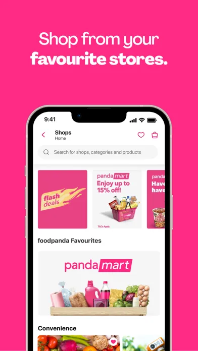 foodpanda: Food & Groceries スクリーンショット