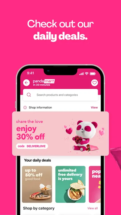 foodpanda: Food & Groceries スクリーンショット