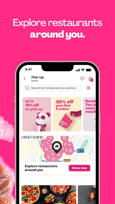 foodpanda: Food & Groceries スクリーンショット