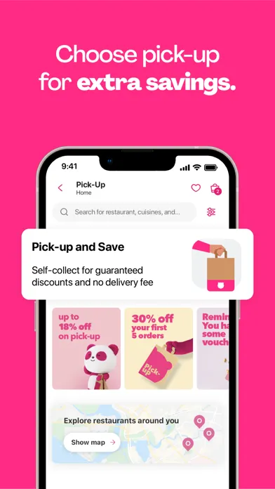foodpanda: Food & Groceries スクリーンショット