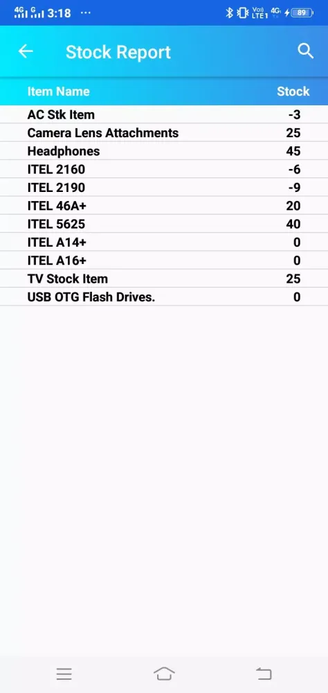 Gars Sales App स्क्रीनशॉट