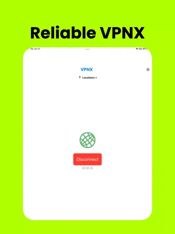 Captures d'écran de VPNX - Best VPN & Fast VPN iPad 