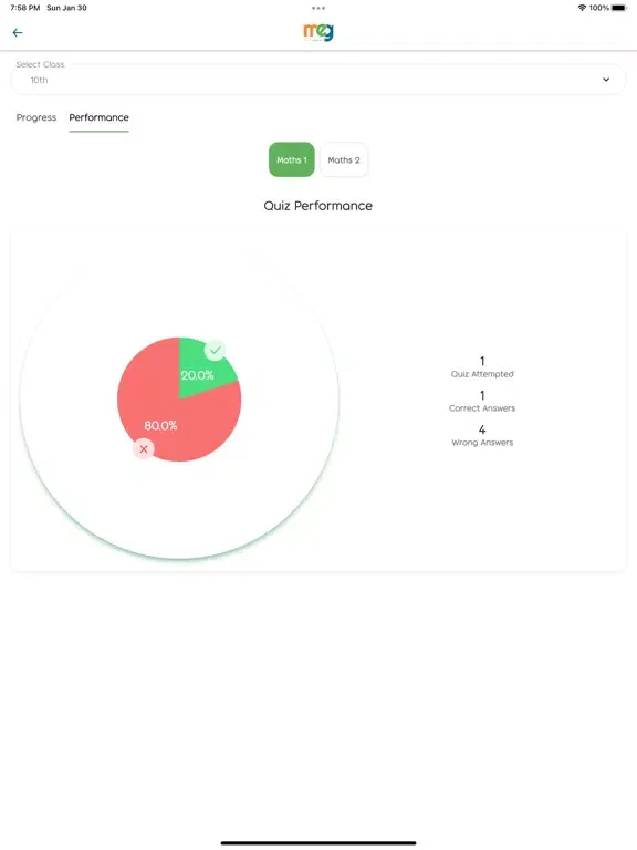 Скриншоты Math eGuru iPad 