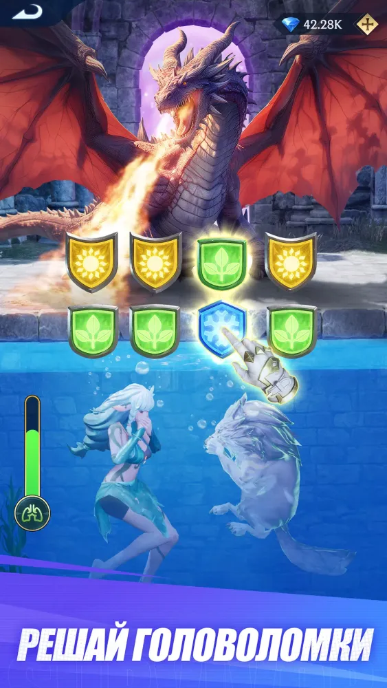 Capturas de pantalla de Puzzles & Chaos: Frozen Castle