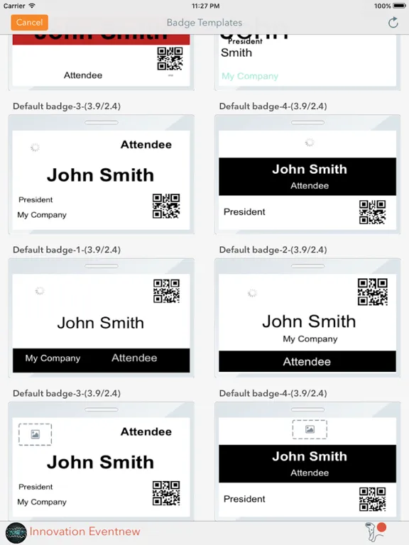 ScanAttendee iPad 應用截圖