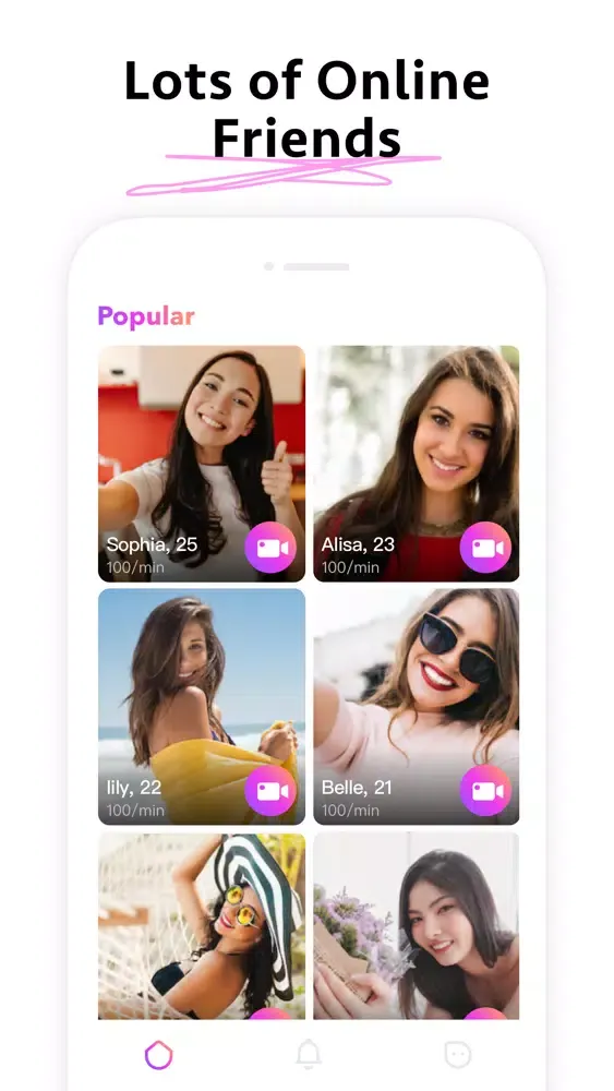 Capturas de tela do Hola-Live Video Chat