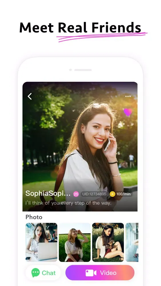 Capturas de tela do Hola-Live Video Chat