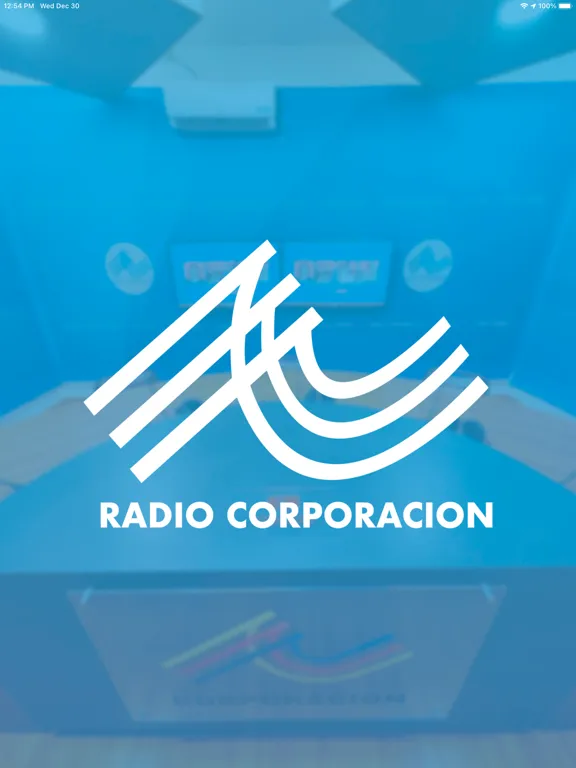 Zrzuty ekranu Radio Corporación iPad 