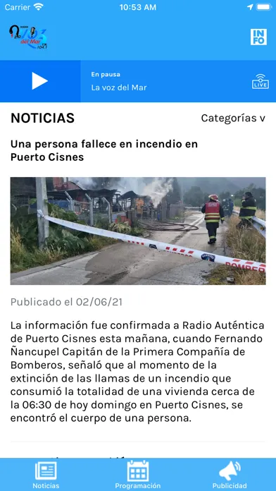 Radio La Voz Del Mar Screenshots