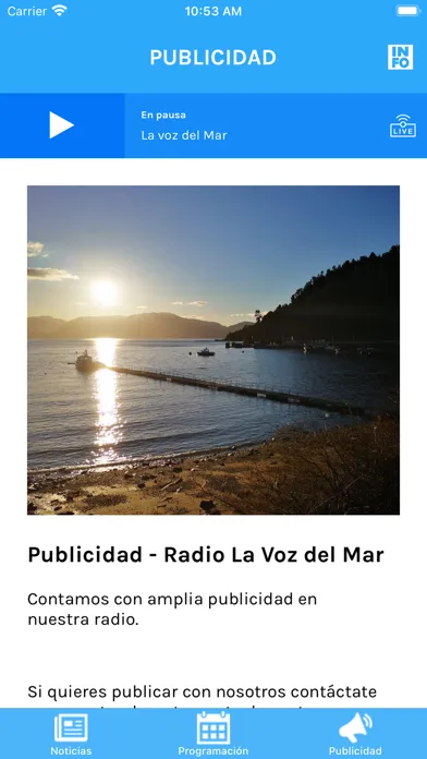 Radio La Voz Del Mar Screenshots