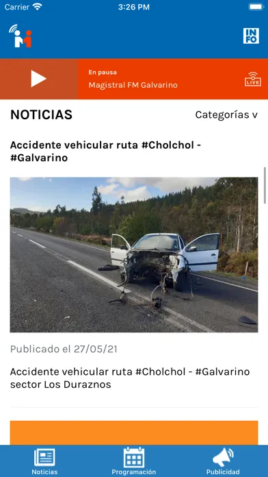 Capturas de pantalla de Radio Magistral