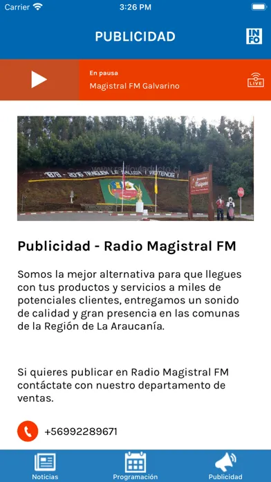 Capturas de pantalla de Radio Magistral