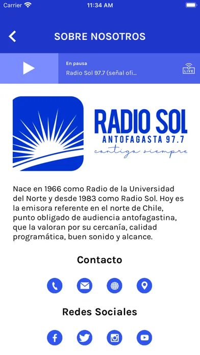 Radio Sol - Antofagasta 스크린샷