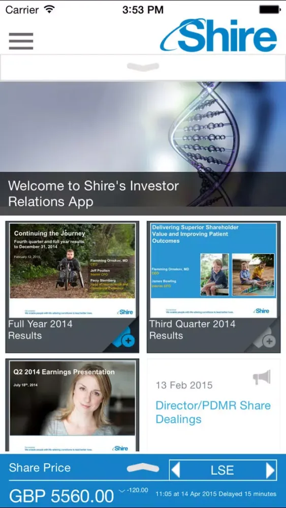 Shire IR Briefcase Screenshots