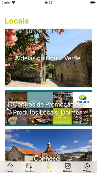 Zrzuty ekranu Visit Douro Verde