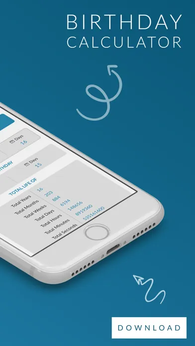 Capturas de pantalla de Birthday Calculator-Age Finder