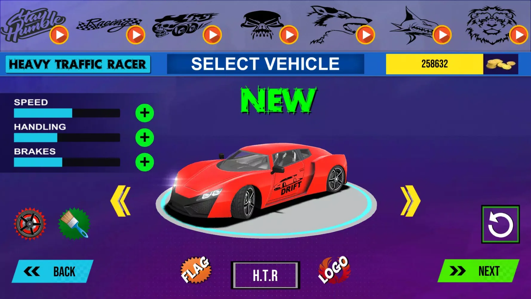 Heavy Traffic Rider Car Game 스크린샷
