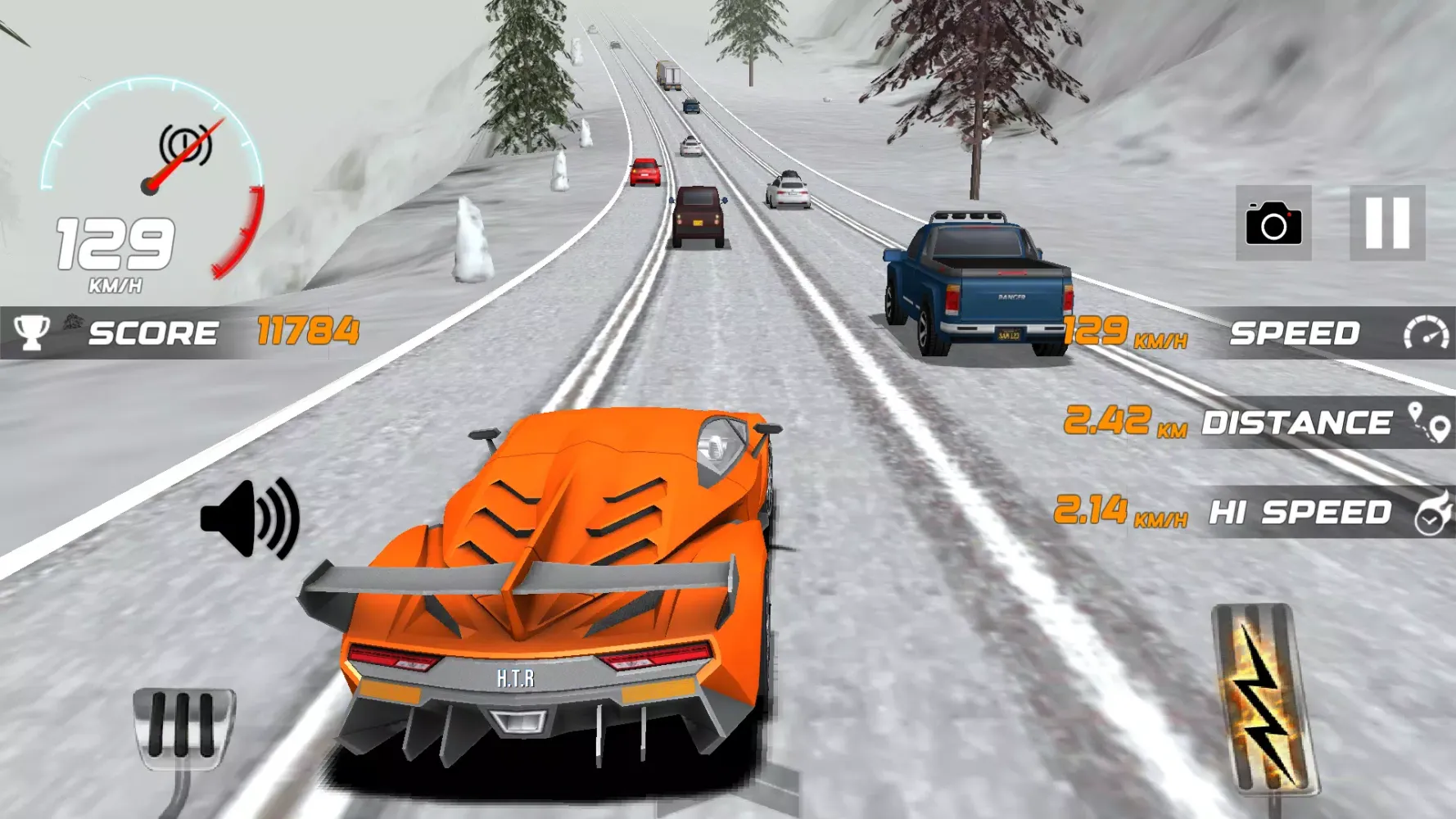 Heavy Traffic Rider Car Game 스크린샷
