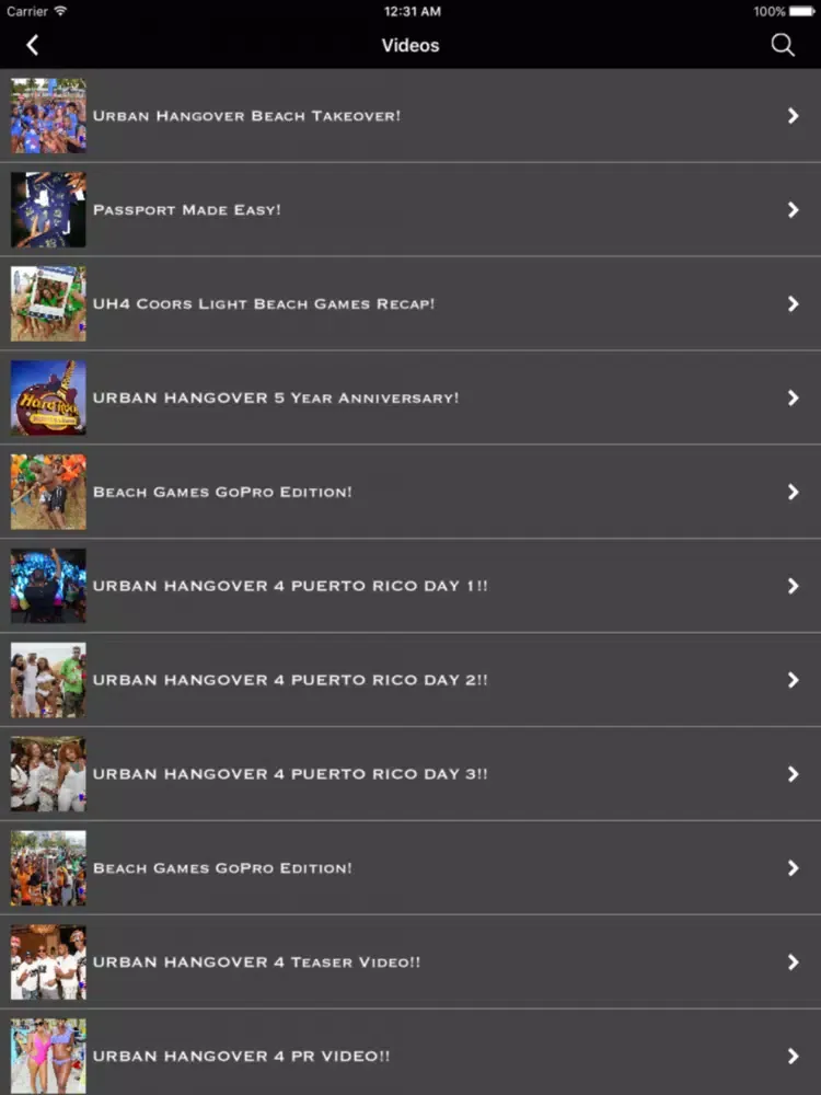RECESS Getaways iPad  স্ক্রিনশট