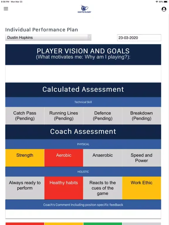 Ignite Rugby iPad 应用截图